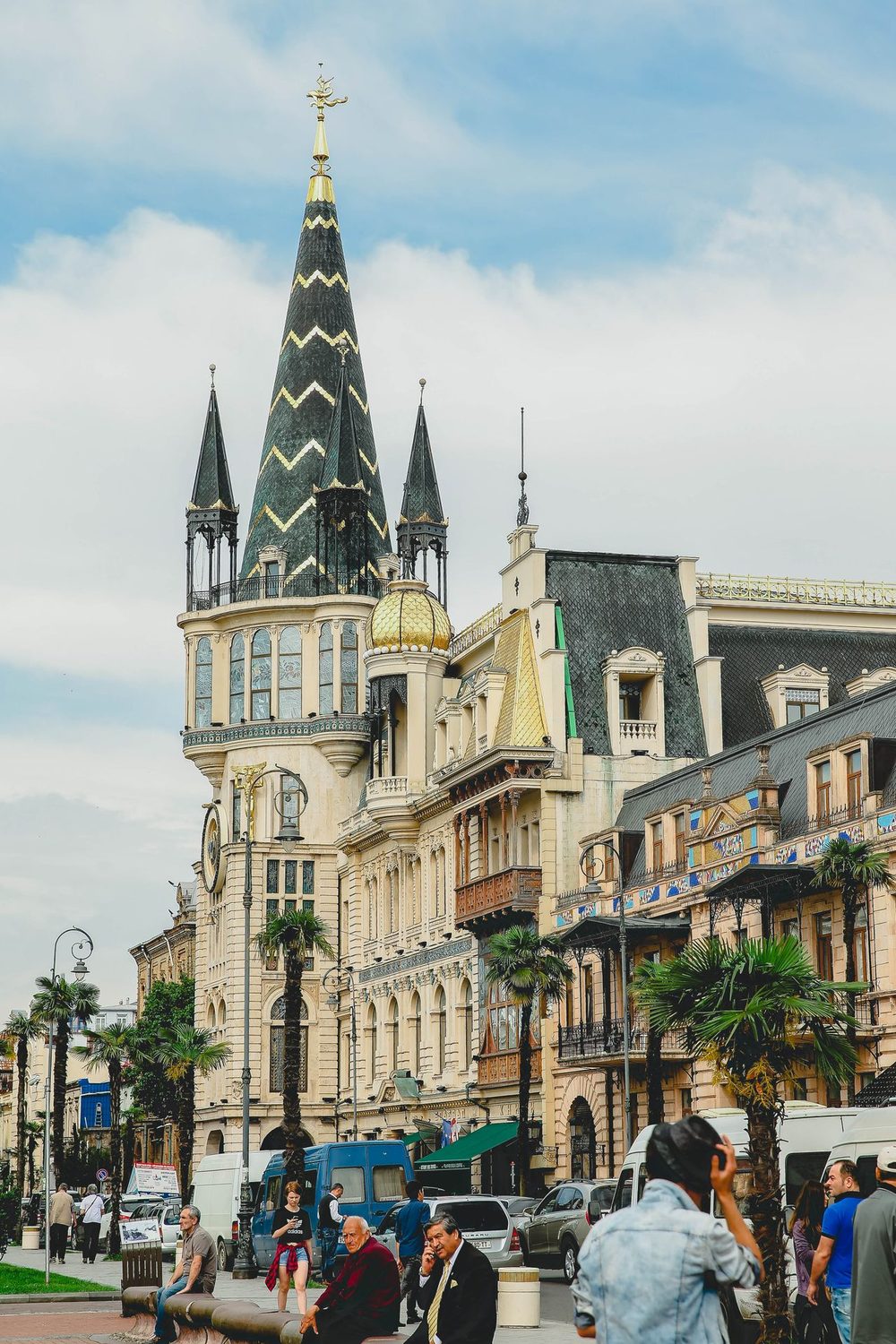 Batumi, Europaplatz in der Altstadt