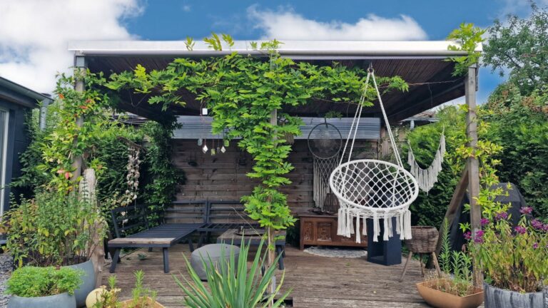 Überdachte Terrasse