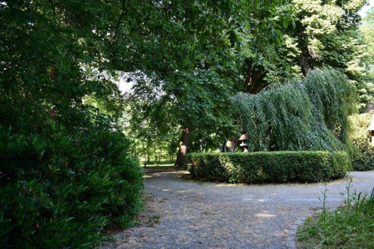 Rondell mit Auffahrt