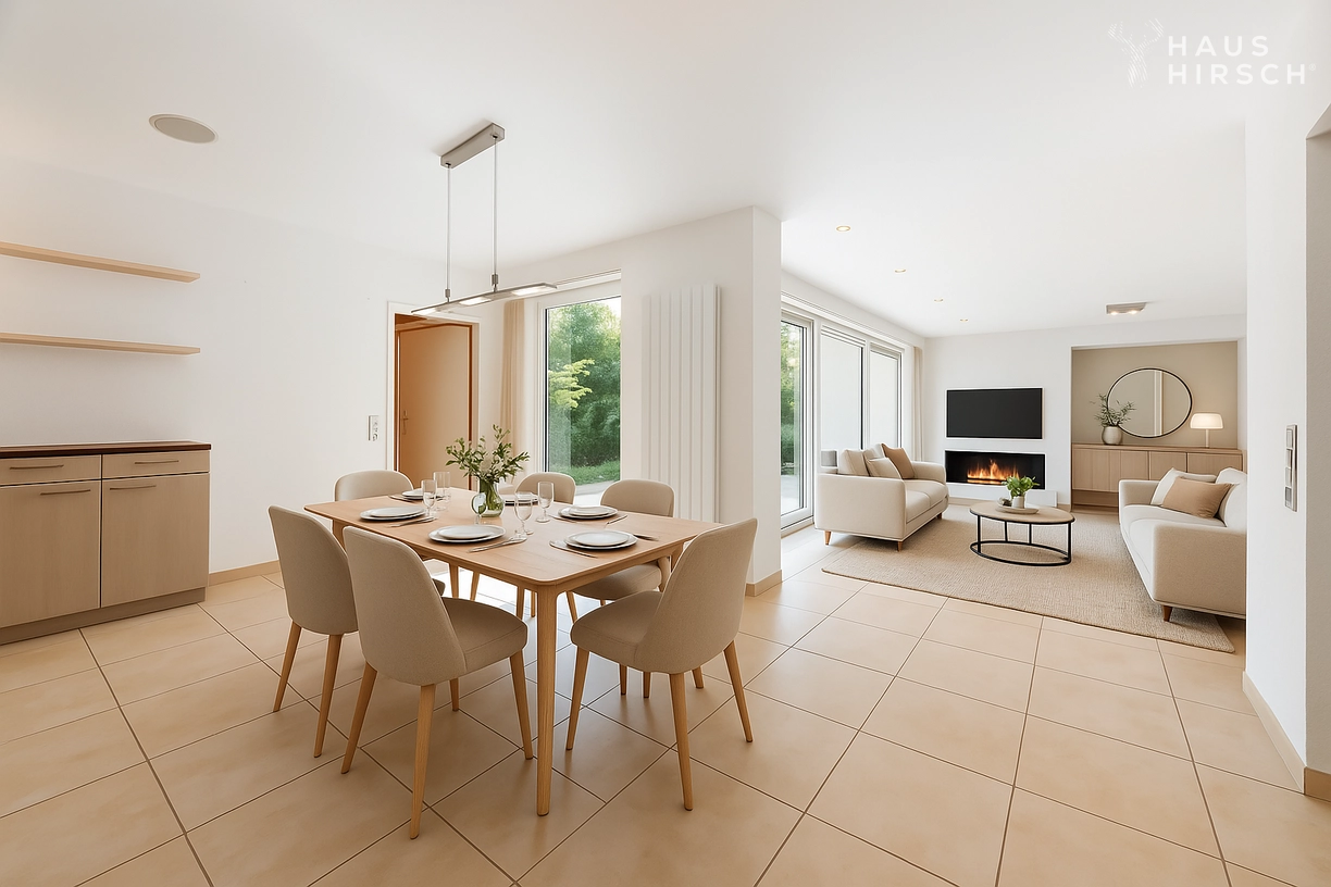 Wohnbereich Eingerichtet