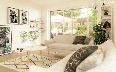 Wohnzimmer - Visualisierung (Beispieldarstellung)