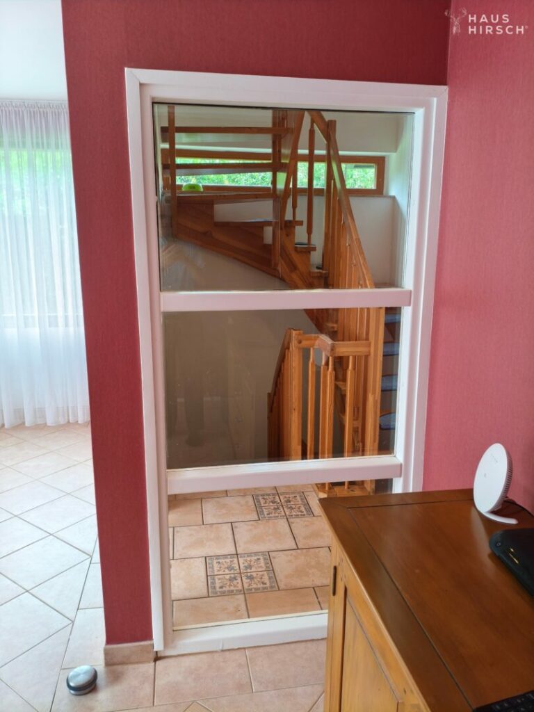 Fenster vom WZ zum Treppenhaus