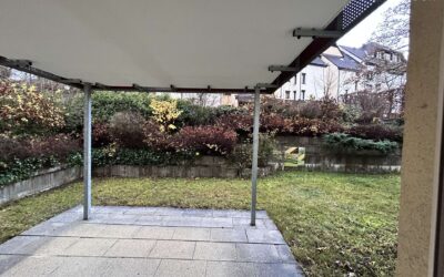 Terrasse Mit Gartenanteil