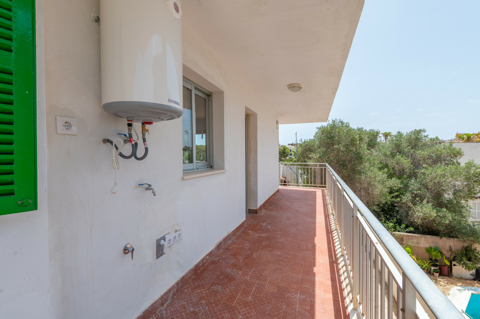 Erdgeschosswohnung Balkon