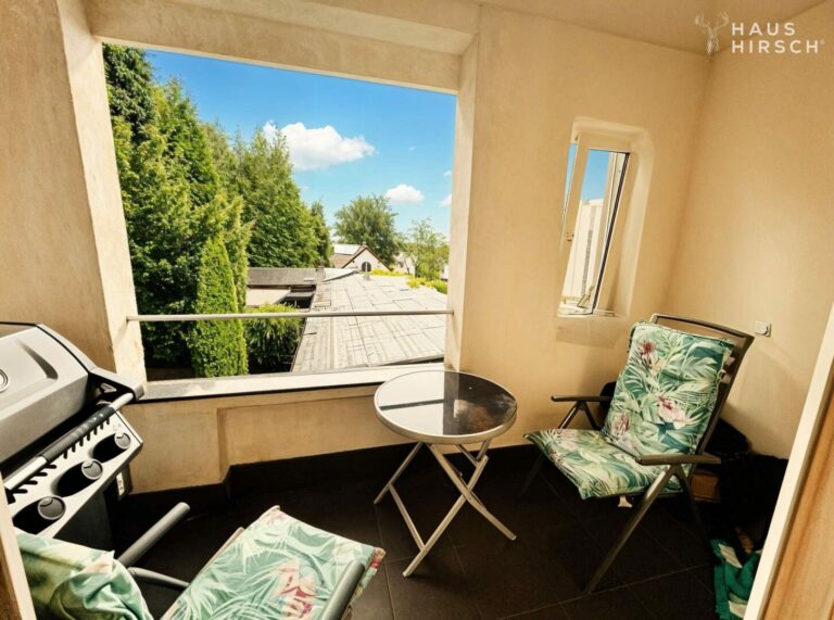 Balkon im Wohnzimmer