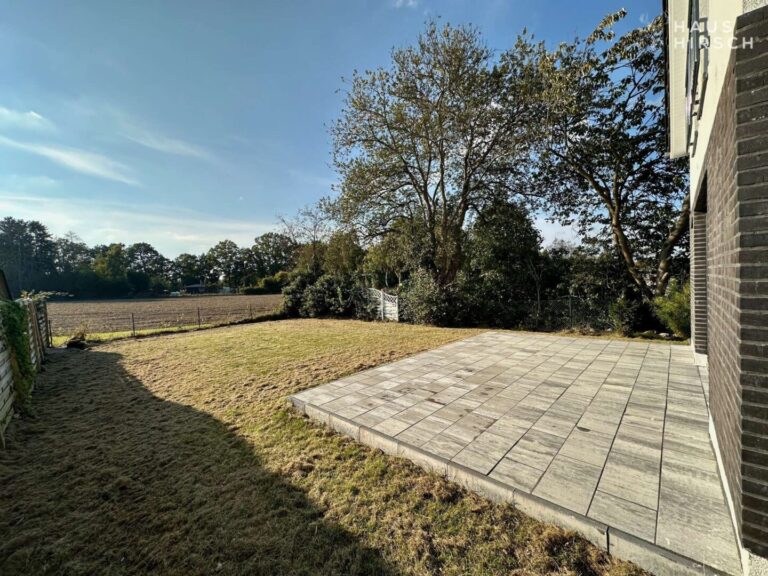 Terrasse und Garten - Westen