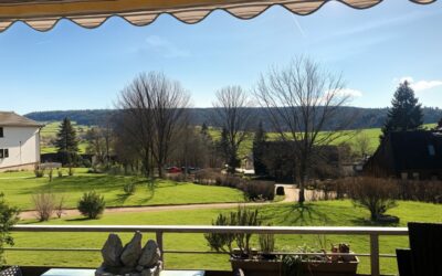 Ausblick Balkon