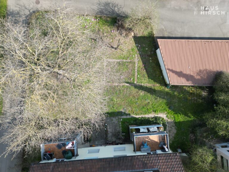 Ansicht oben inkl. 3 Garagen