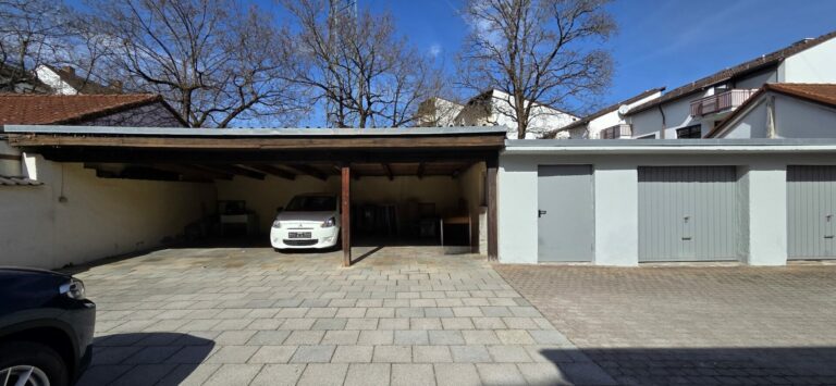 Carport Stellplatz