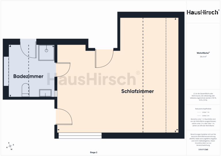 Grundriss Dachgeschoss