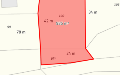 Objekte 1 Grundstück 100 U. 101