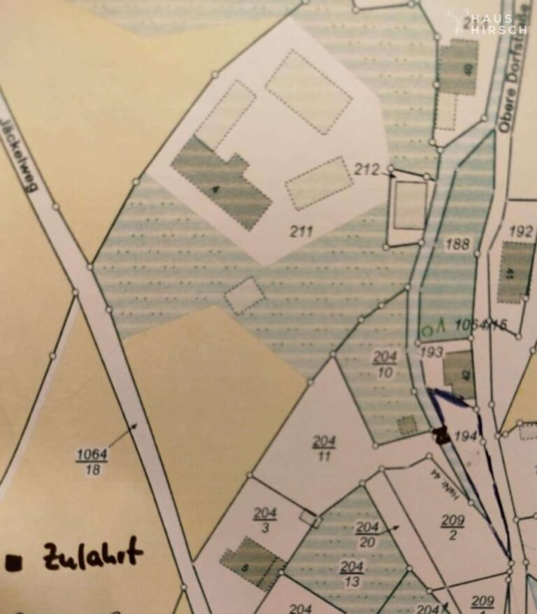 Liegenschaftskarte Ebersdorf