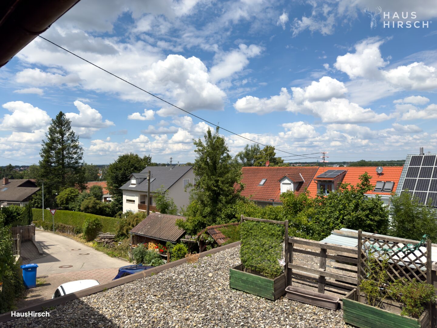 Balkon + Dachterrasse