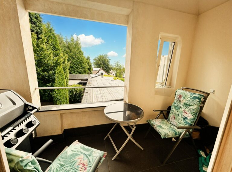 Balkon im Wohnzimmer