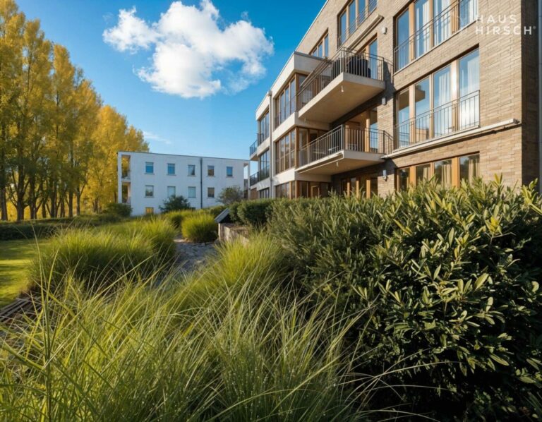 Fassade & Privatgarten (Seeseite)