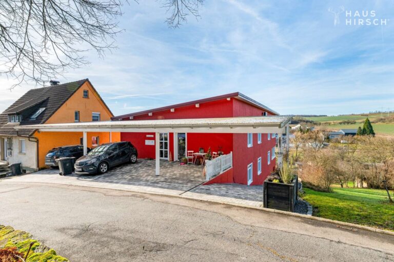 Front/Seitenansicht/Carport