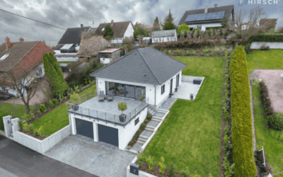 Beispiel Bebauung Walmdach