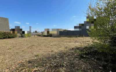 Blick Aufs Hintere Grundstück