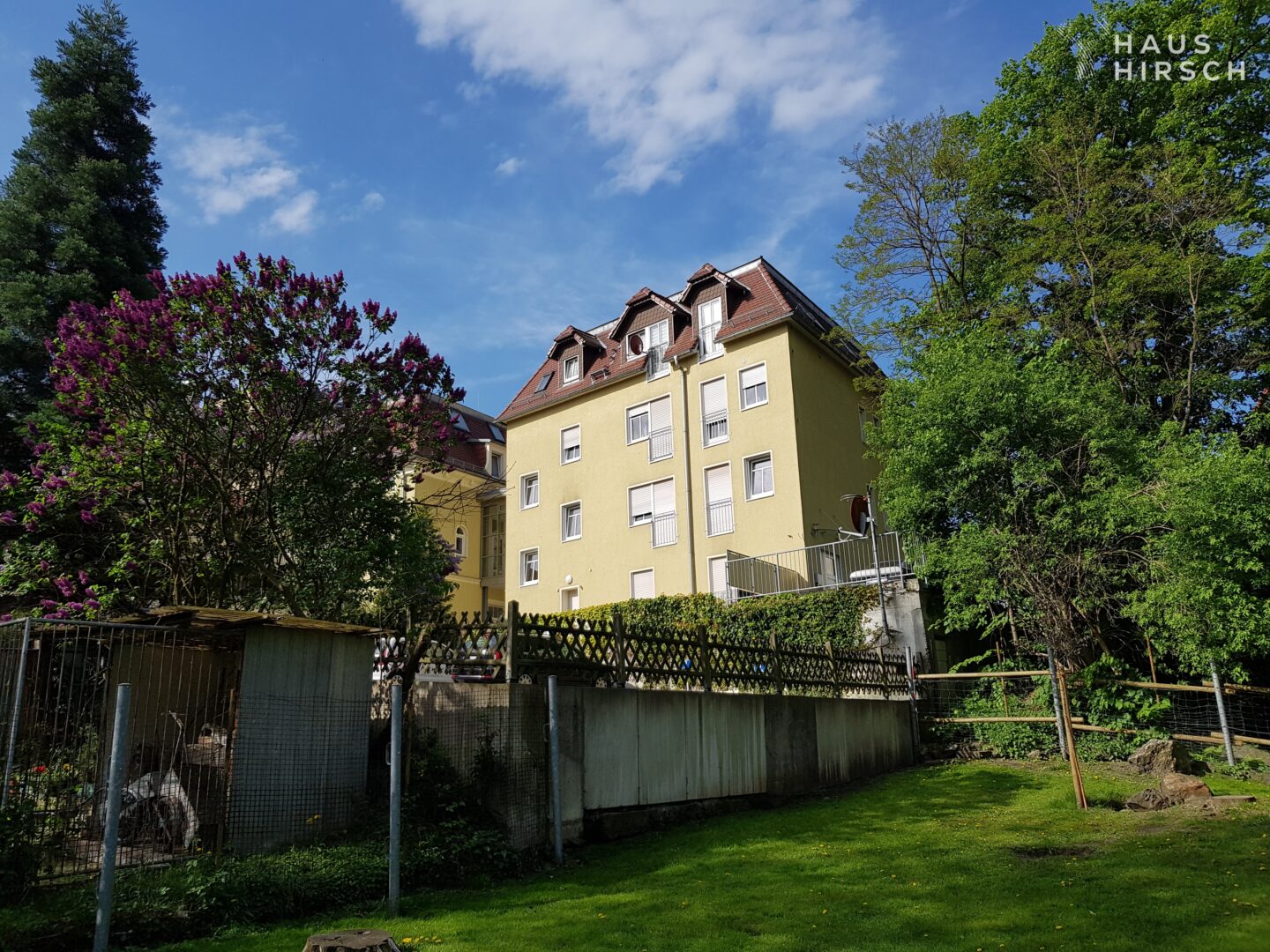 Frontansicht Haus