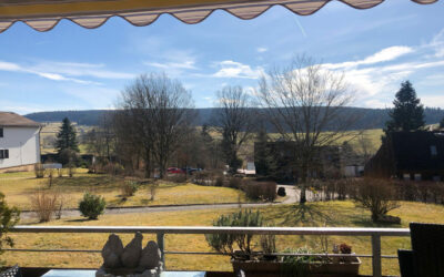 Ausblick Balkon