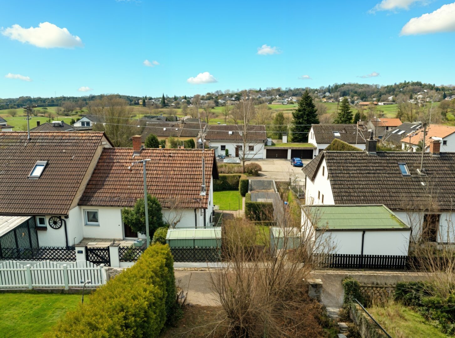 Ausblick Grundstück