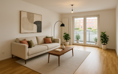 Immobilien 5 Wohnzimmer ( Staged )