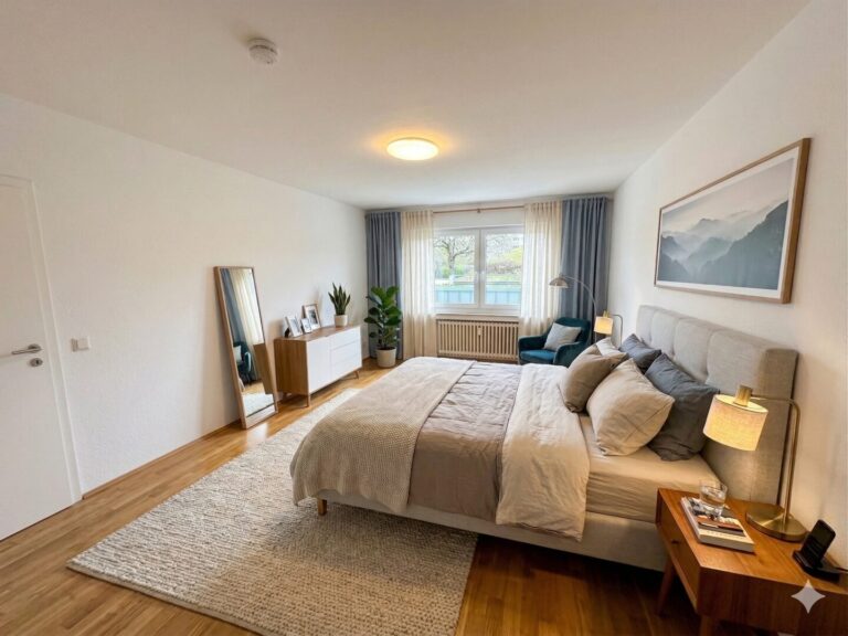 Schlafzimmer ( Staged )