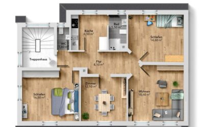 Grundriss Wohnung