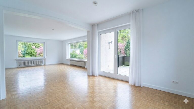 Essen Blick zu Wohnen