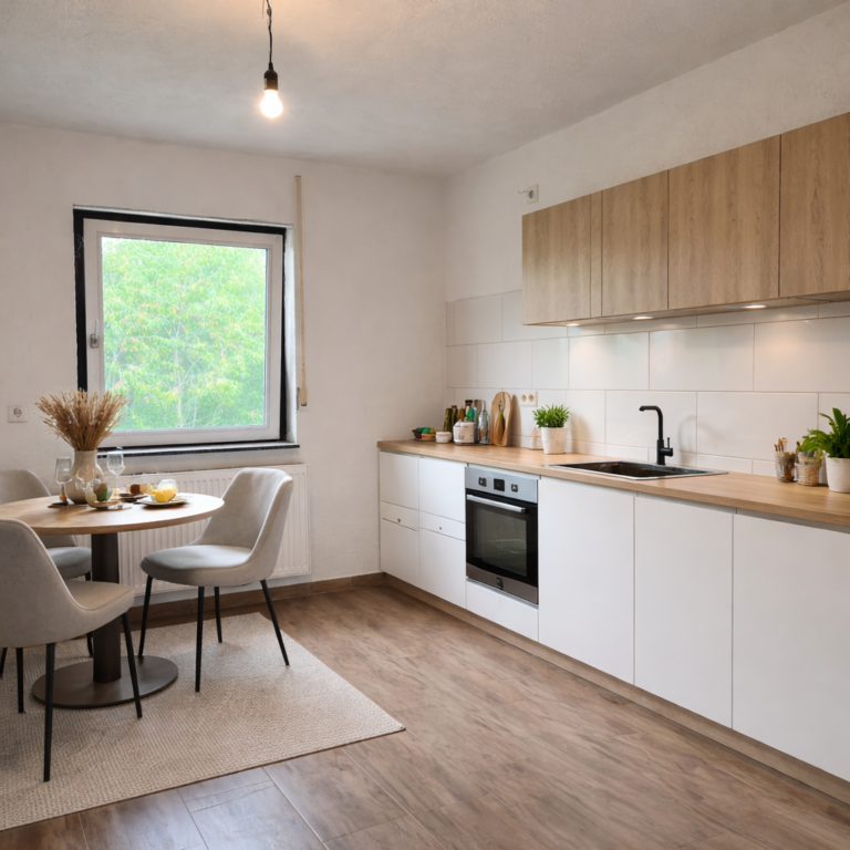 Beispiel Foto Küche KI generiert