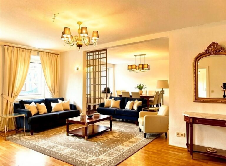 Wohn- und Esszimmer Ansicht 2 - (KI generiert)