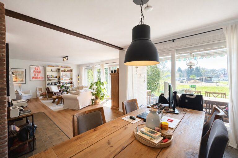 Wohn Essbereich mit Blick auf