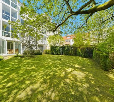 Blick Auf Wintergarten
