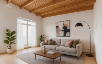 Wohnzimmer Staging