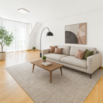 Wohnzimmer Staging