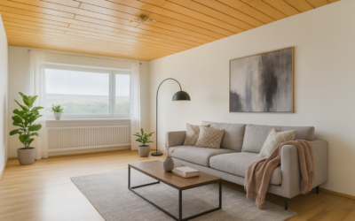 Wohnzimmer Staging