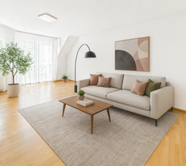 Wohnzimmer Staging