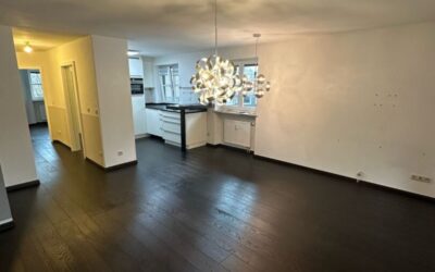Blick Z. Wohnzimmer Und Küche