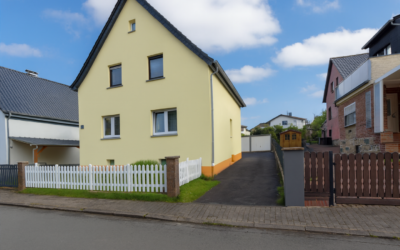 Ki-Visualisierung – Vorder Seite Haus