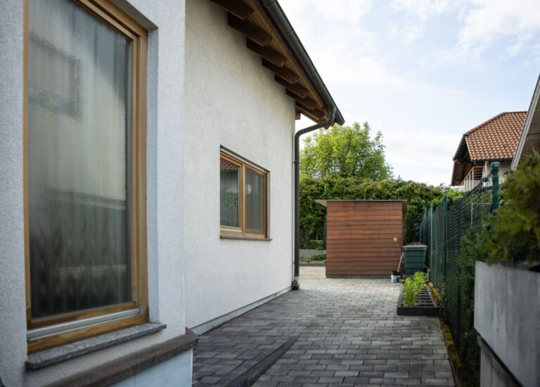 Weg zum Garten