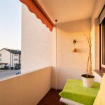 Balkon Mit Abendsonne