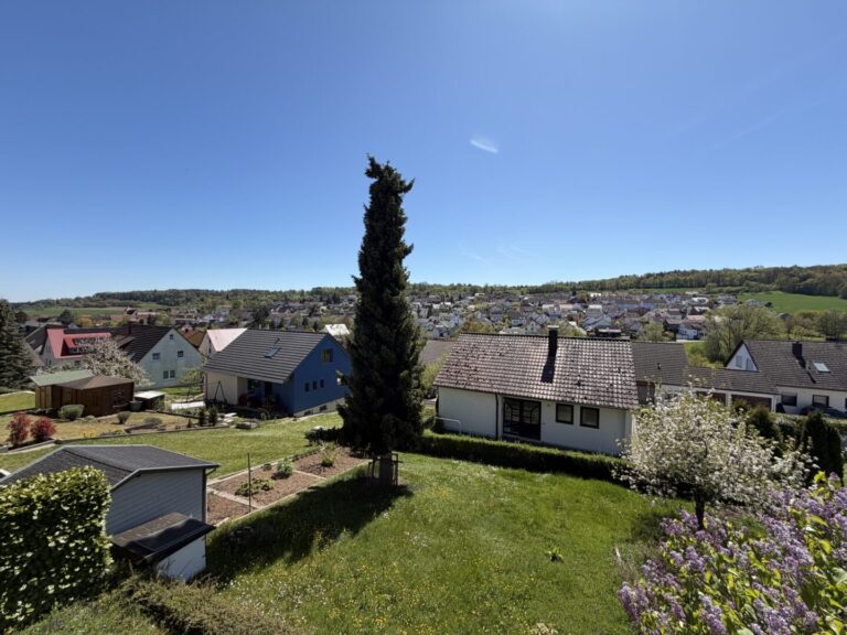 Ausblick Balkon
