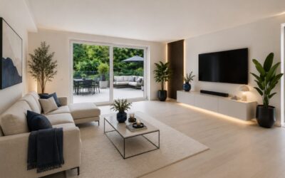 Wohnzimmer Staging