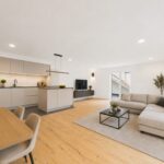 Wohnzimmer/Esszimmer Staging