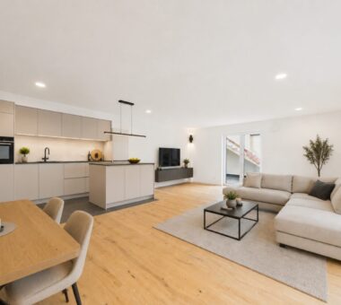 Wohnzimmer/Esszimmer Staging