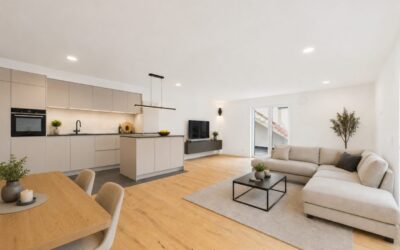 Wohnzimmer/Esszimmer Staging