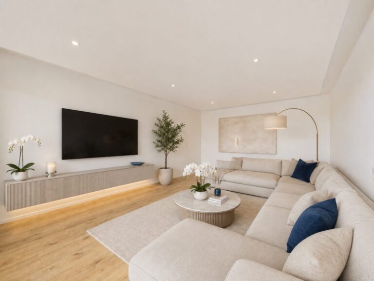 Wohnzimmer Staging