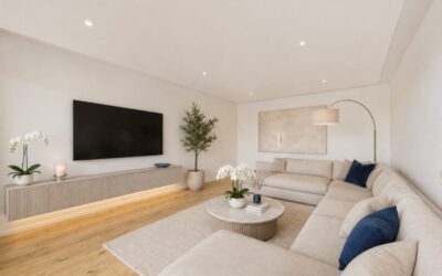Wohnzimmer Staging