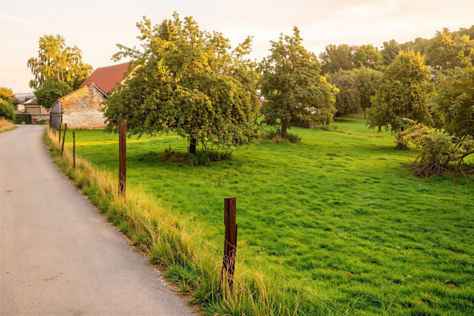 Grundstück Straßenansicht