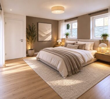 Schlafzimmer - Bsp. Möbliert